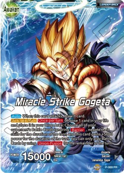 Son Goku & Vegeta // Miracle Strike Gogeta (V.1 - Promo) - Mythic Booster (Promo) [MB01-P-069]