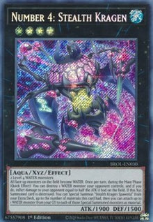Number 4: Stealth Kragen - Brothers of Legend (Secret Rare) [BROL-030]