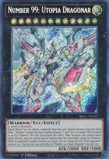 Number 99: Utopia Dragonar - Brothers of Legend (Secret Rare) [BROL-057]