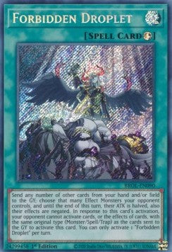 Forbidden Droplet - Brothers of Legend (Secret Rare) [BROL-090]