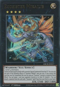 Exosister Mikailis (V.1 - Ultra Rare) - The Grand Creators (Ultra Rare) [GRCR-017]