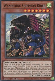 Wandering Gryphon Rider - The Grand Creators (Super Rare) [GRCR-028]