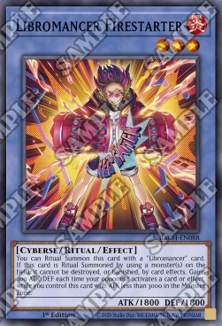 Libromancer Firestarter - Battle of Chaos (Super Rare) [BACH-088]