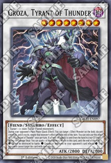 Groza, Tyrant of Thunder - Battle of Chaos (Common) [BACH-097]