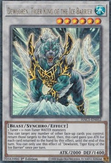 Dewloren, Tiger King of the Ice Barrier - Hidden Arsenal: Chapter 1 (Ultra Parallel Rare) [HAC1-052]