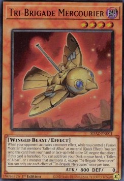 Tri-Brigade Mercourier - Structure Deck: Albaz Strike (Ultra Rare) [SDAZ-001]