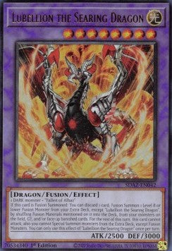 Lubellion the Searing Dragon - Structure Deck: Albaz Strike (Ultra Rare) [SDAZ-042]
