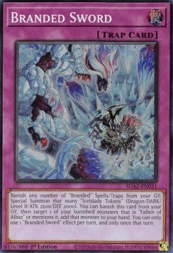 Branded Sword - Structure Deck: Albaz Strike (Super Rare) [SDAZ-031]
