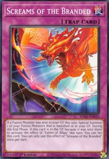 Screams of the Branded - Structure Deck: Albaz Strike (Common) [SDAZ-033]