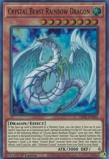 Crystal Beast Rainbow Dragon - Ghosts From the Past: The 2nd Haunting (Ultra Rare) [GFP2-001]