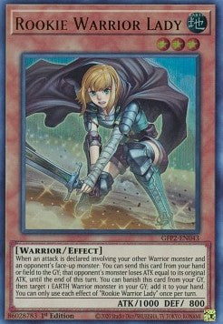 Rookie Warrior Lady - Ghosts From the Past: The 2nd Haunting (Ultra Rare) [GFP2-043]