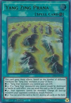 Yang Zing Prana - Ghosts From the Past: The 2nd Haunting (Ultra Rare) [GFP2-158]