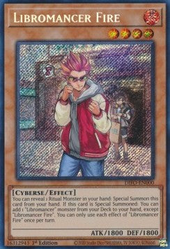 Libromancer Fire - Dimension Force (Secret Rare) [DIFO-000]