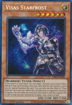 Visas Starfrost (V.1 - Secret Rare) - Dimension Force (Secret Rare) [DIFO-008]