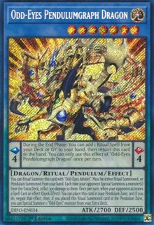 Odd-Eyes Pendulumgraph Dragon - Dimension Force (Secret Rare) [DIFO-034]