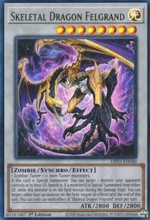 Skeletal Dragon Felgrand - Dimension Force (Ultra Rare) [DIFO-040]