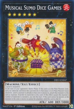 Musical Sumo Dice Games - Dimension Force (Common) [DIFO-047]