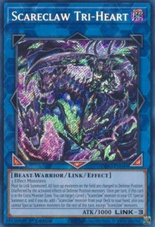 Scareclaw Tri-Heart - Dimension Force (Secret Rare) [DIFO-049]