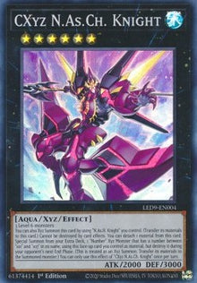 CXyz N.As.Ch. Knight - Legendary Duelists: Duels From the Deep (Super Rare) [LED9-004]