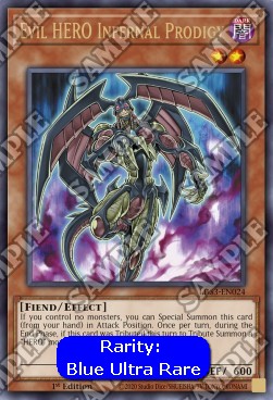 Evil HERO Infernal Prodigy (V.3 - Ultra Rare) - Legendary Duelists: Season 3 (Ultra Rare) [LDS3-024]