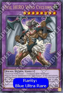 Evil HERO Wild Cyclone (V.3 - Ultra Rare) - Legendary Duelists: Season 3 (Ultra Rare) [LDS3-030]