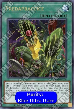 Predapractice (V.3 - Ultra Rare) - Legendary Duelists: Season 3 (Ultra Rare) [LDS3-079]