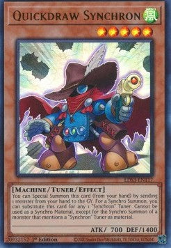 Quickdraw Synchron (V.1 - Ultra Rare) - Legendary Duelists: Season 3 (Ultra Rare) [LDS3-117]