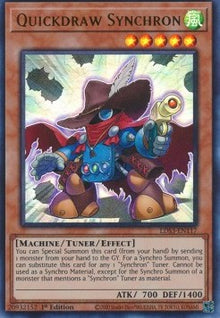 Quickdraw Synchron (V.1 - Ultra Rare) - Legendary Duelists: Season 3 (Ultra Rare) [LDS3-117]