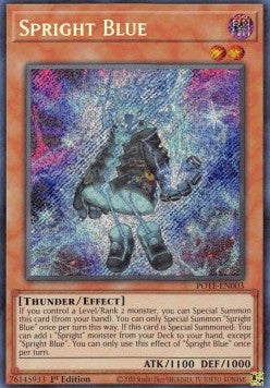 Spright Blue - Power of the Elements (Secret Rare) [POTE-003]