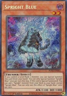 Spright Blue - Power of the Elements (Secret Rare) [POTE-003]