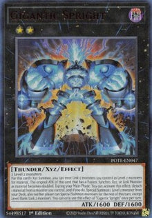 Gigantic Spright - Power of the Elements (Ultra Rare) [POTE-047]