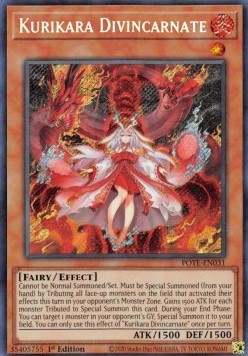 Kurikara Divincarnate (V.1 - Secret Rare) - Power of the Elements (Secret Rare) [POTE-031]