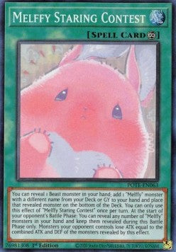 Melffy Staring Contest - Power of the Elements (Super Rare) [POTE-063]