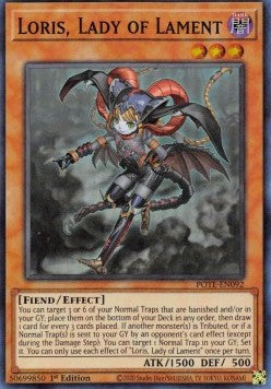 Loris, Lady of Lament - Power of the Elements (Super Rare) [POTE-092]