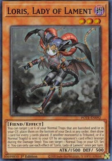 Loris, Lady of Lament - Power of the Elements (Super Rare) [POTE-092]