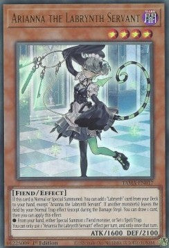 Arianna the Labrynth Servant (V.1 - Ultra Rare) - Tactical Masters (Ultra Rare) [TAMA-017]