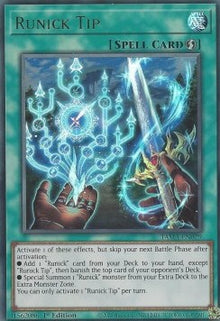 Runick Tip (V.1 - Ultra Rare) - Tactical Masters (Ultra Rare) [TAMA-029]