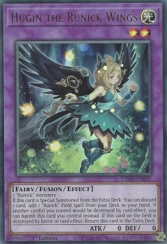 Hugin the Runick Wings - Tactical Masters (Ultra Rare) [TAMA-037]