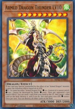 Armed Dragon Thunder LV10 - 2022 Tin of the Pharaoh's Gods (Ultra Rare) [MP22-001]