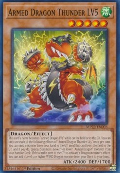 Armed Dragon Thunder LV5 - 2022 Tin of the Pharaoh's Gods (Common) [MP22-003]
