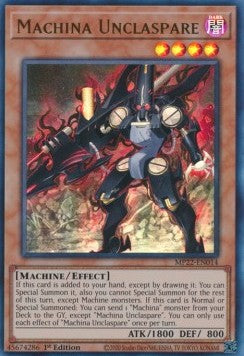 Machina Unclaspare - 2022 Tin of the Pharaoh's Gods (Ultra Rare) [MP22-014]