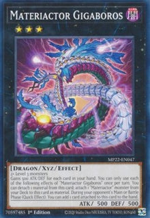 Materiactor Gigaboros - 2022 Tin of the Pharaoh's Gods (Common) [MP22-047]