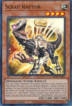 Scrap Raptor - 2022 Tin of the Pharaoh's Gods (Ultra Rare) [MP22-067]