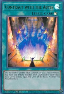 Contract with the Abyss - 2022 Tin of the Pharaoh's Gods (Ultra Rare) [MP22-250]
