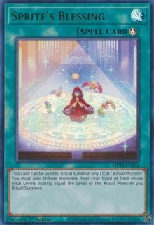 Sprite's Blessing - 2022 Tin of the Pharaoh's Gods (Ultra Rare) [MP22-252]