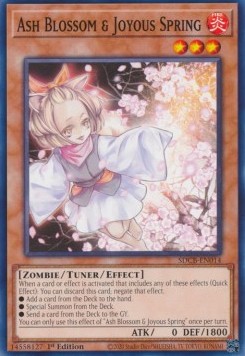 Ash Blossom & Joyous Spring - Structure Deck: Legend of the Crystal Beasts (Common) [SDCB-014]