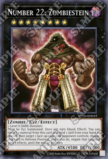 Number 22: Zombiestein - OTS Tournament Pack 20 (Common) [OP20-019]