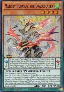 Majesty Pegasus, the Dracoslayer - Darkwing Blast (Ultra Rare) [DABL-023]