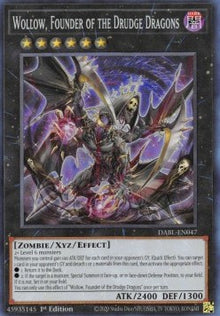 Wollow, Founder of the Drudge Dragons - Darkwing Blast (Super Rare) [DABL-047]