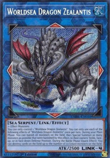 Worldsea Dragon Zealantis - Darkwing Blast (Secret Rare) [DABL-050]